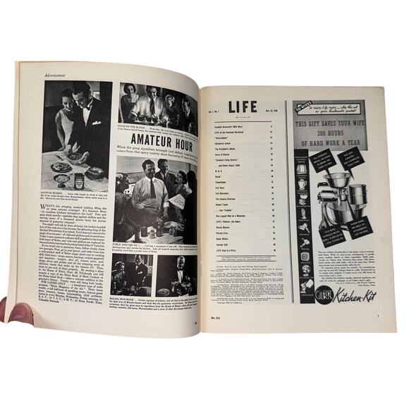 Life Magazine First Issue November 23, 1936 Vol. 1 No. 1 - Picture 7 of 9